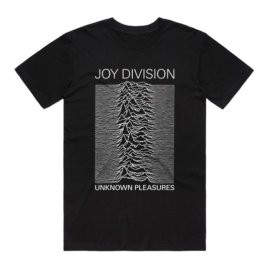 Joy Division - Unknown Pleasures - T-shirt Black