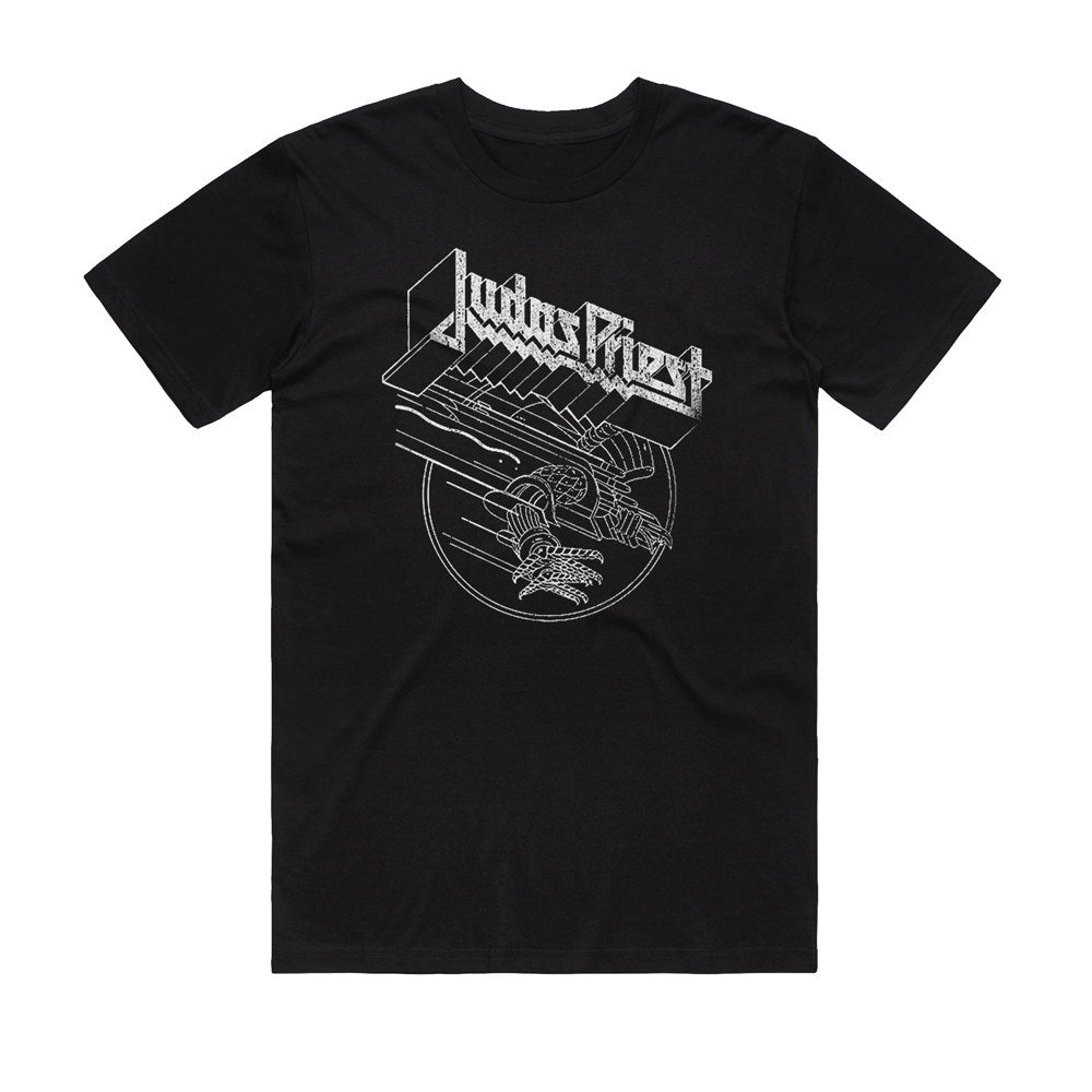 Judas Priest - SFV Lineart -T-shirt Black