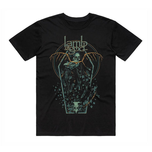 Lamb of God - Coffin Kopia - T-shirt Black