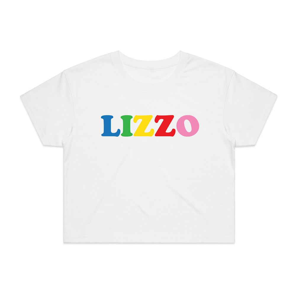 Lizzo - Special Letters - Womens  White Crop