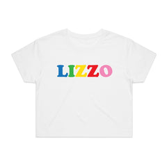 Lizzo - Special Letters - Womens  White Crop