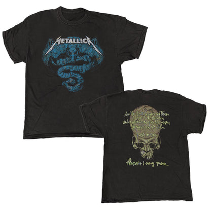 Metallica - Roam Oxidized - Black Vintage Washed T-shirt