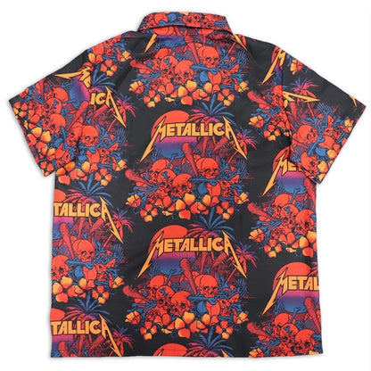 Metallica - Sunset Skulls Dark - Hawaiian Shirt