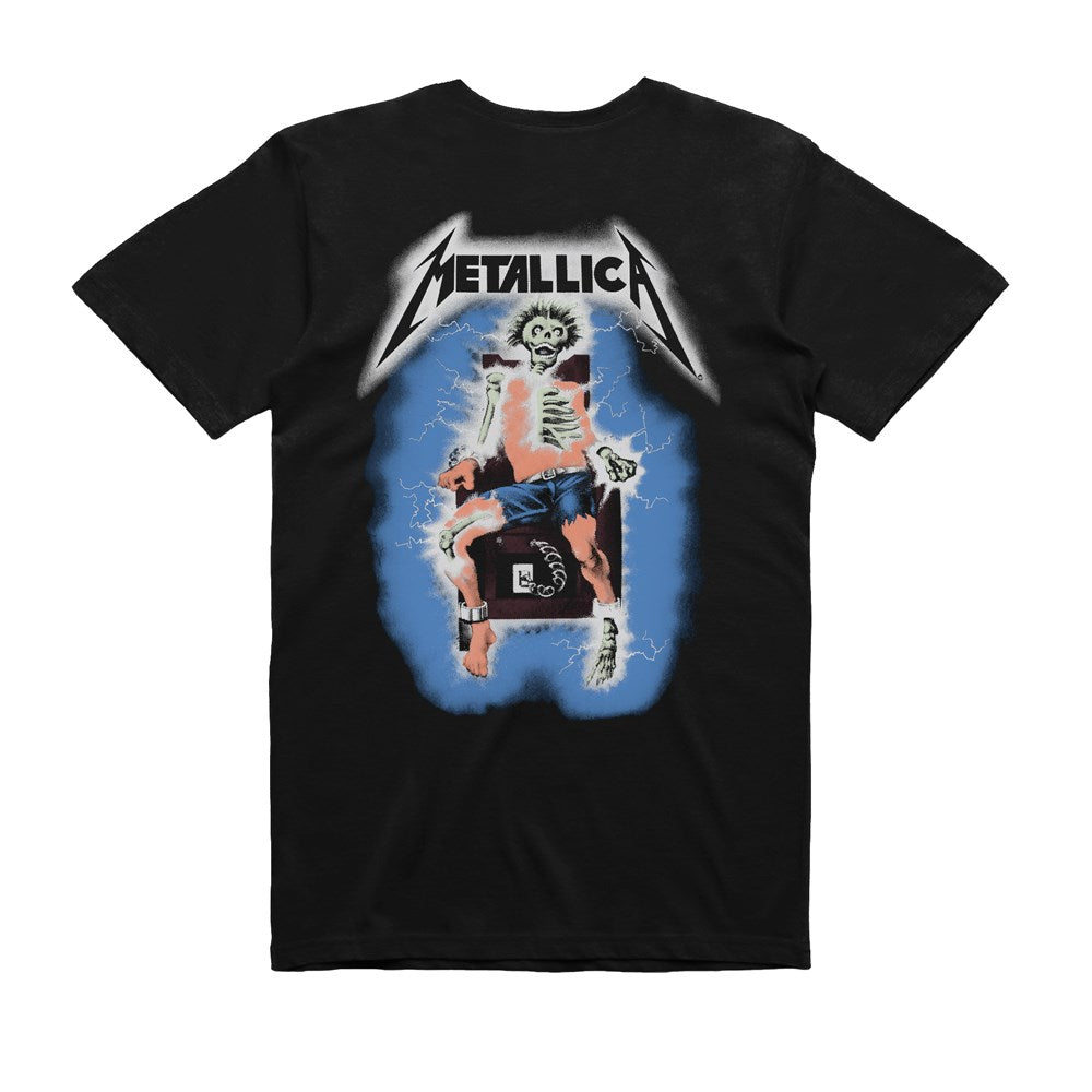 Metallica - Ride The Lightning Electrocution - T-shirt Black