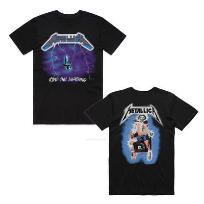 Metallica - Ride The Lightning Electrocution - T-shirt Black