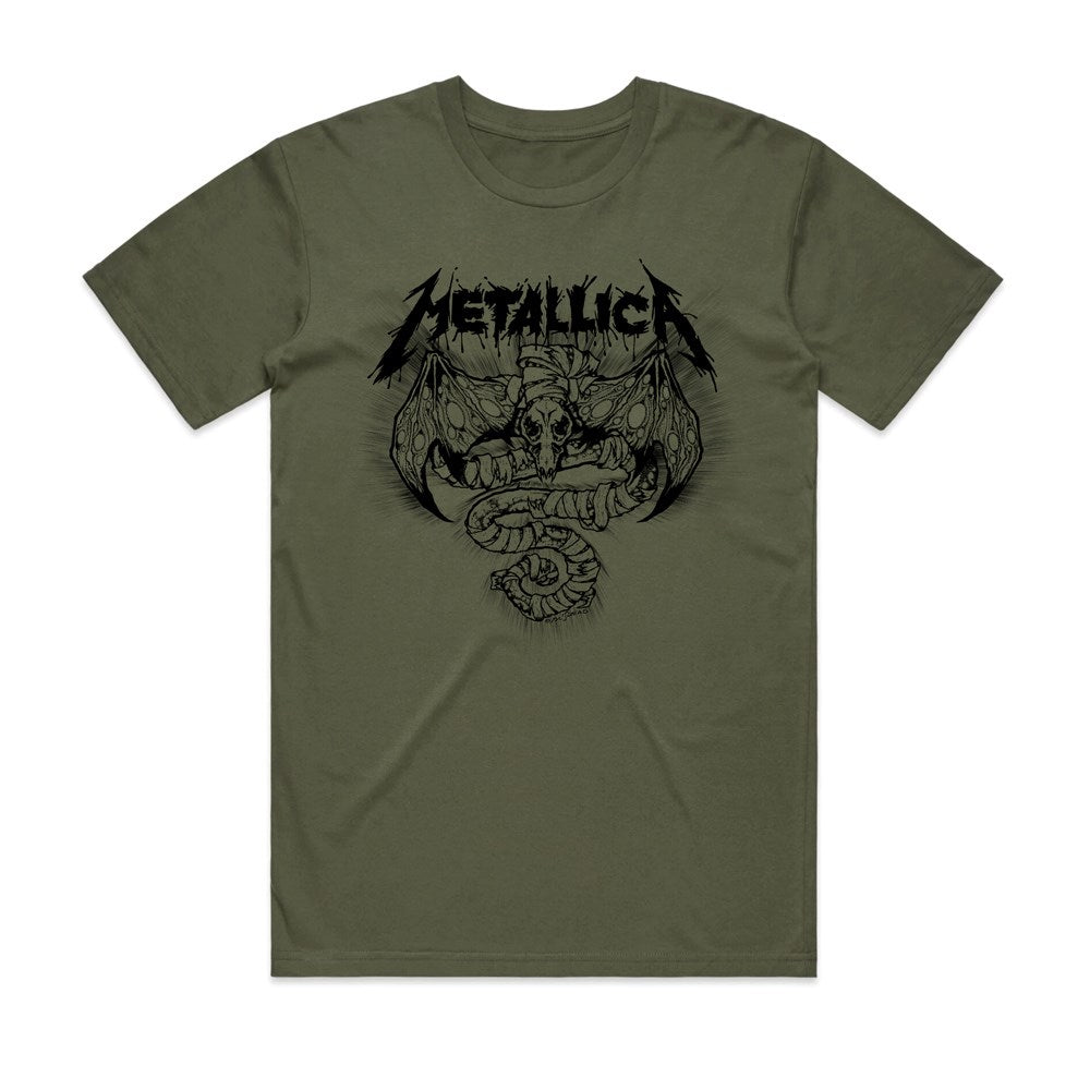 Metallica - Roam Mono Blast - T-shirt Military Green