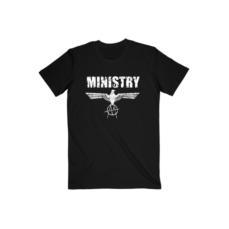 Ministry Anarchy Eagle Black T-shirt