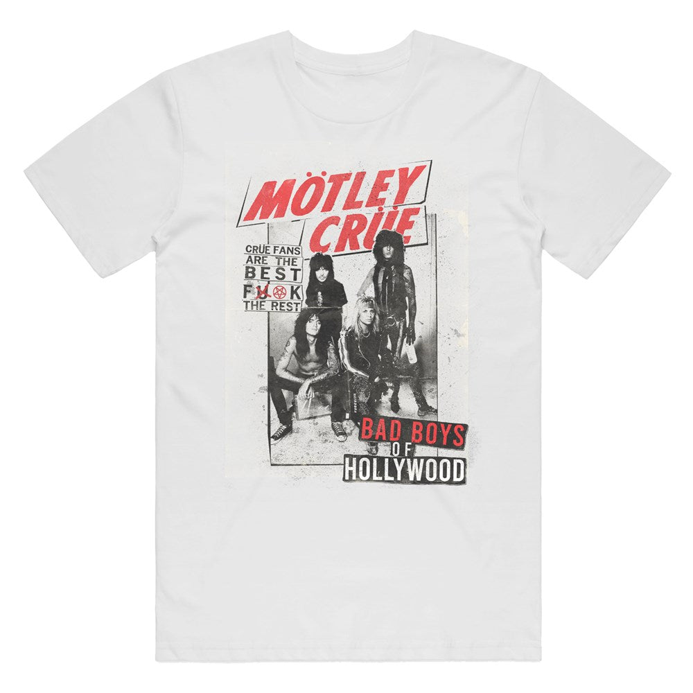 Motley Crue - Fuck The Rest - T-shirt White