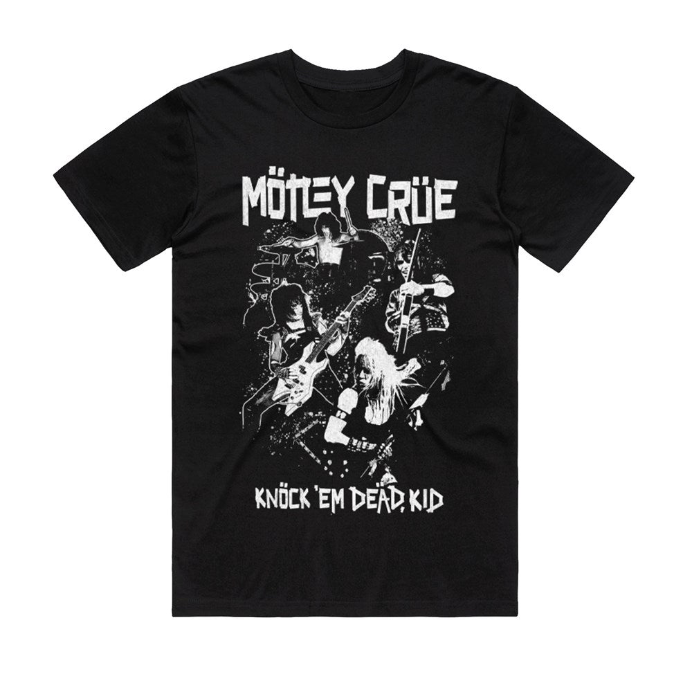 Motley Crue - Knock Em' Dead -  Black Tshirt