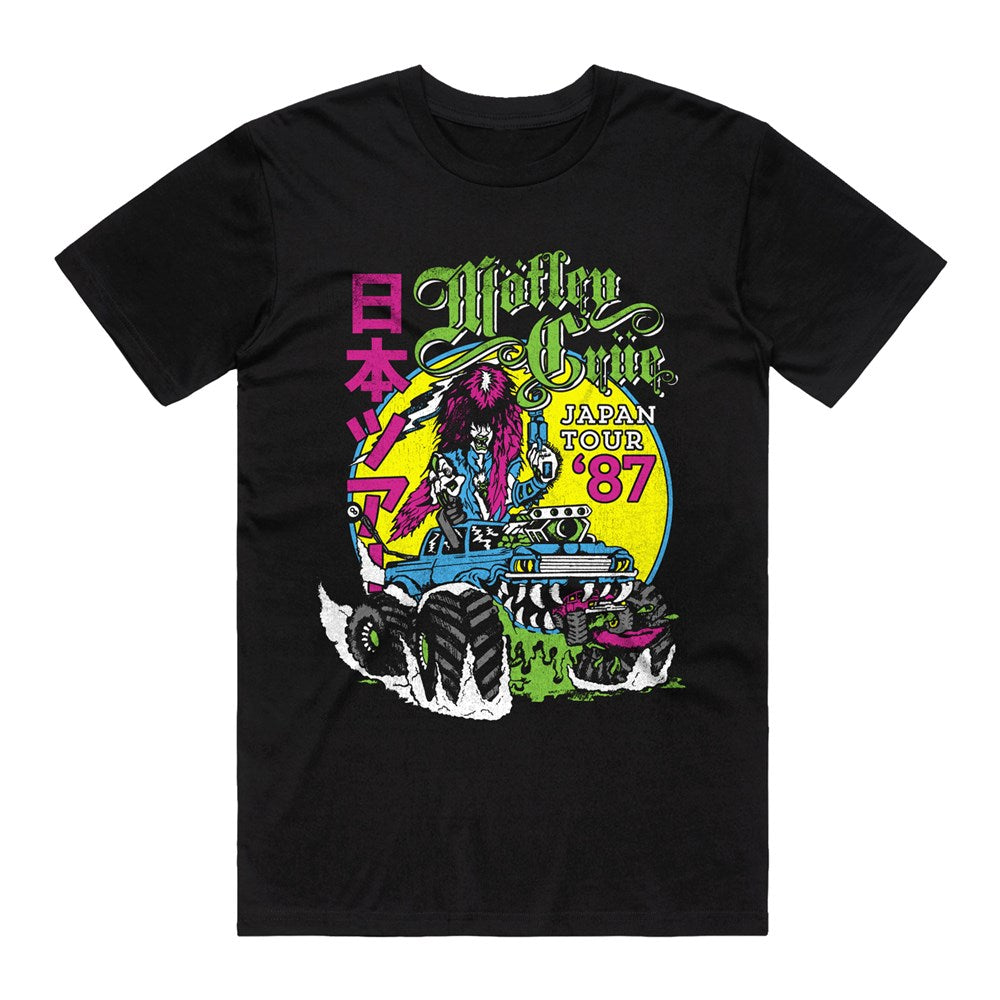Motley Crue - Monster Truck - Black T-shirt