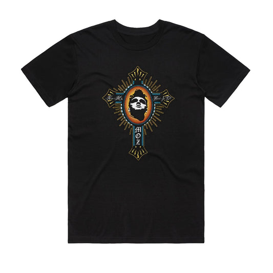 Morrissey - Ornate Cross - Black T-shirt
