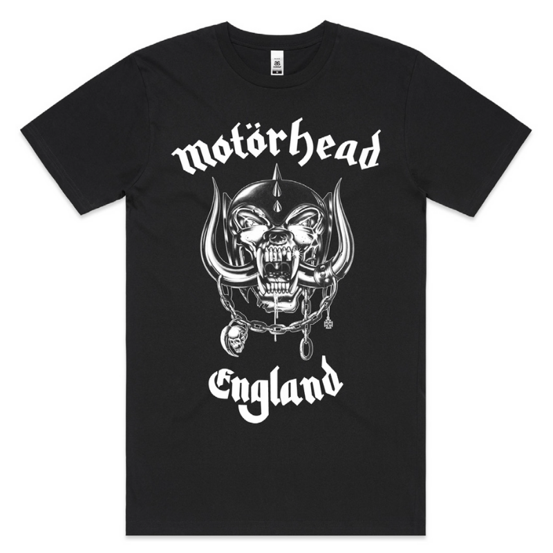 Motorhead - England Black T-shirt