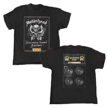 Motorhead - Everything Forever - Black Vintage Wash T-shirt