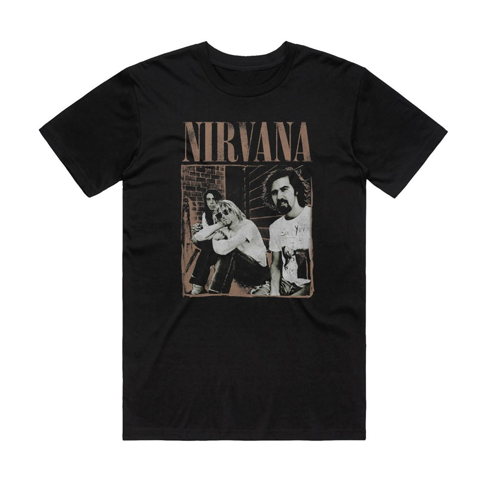 Nirvana - Photo - T-shirt Black