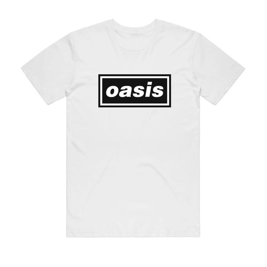 Oasis - Decca Logo - White T-shirt