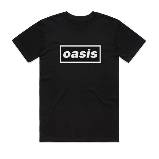 Oasis - Decca Logo Black T-shirt