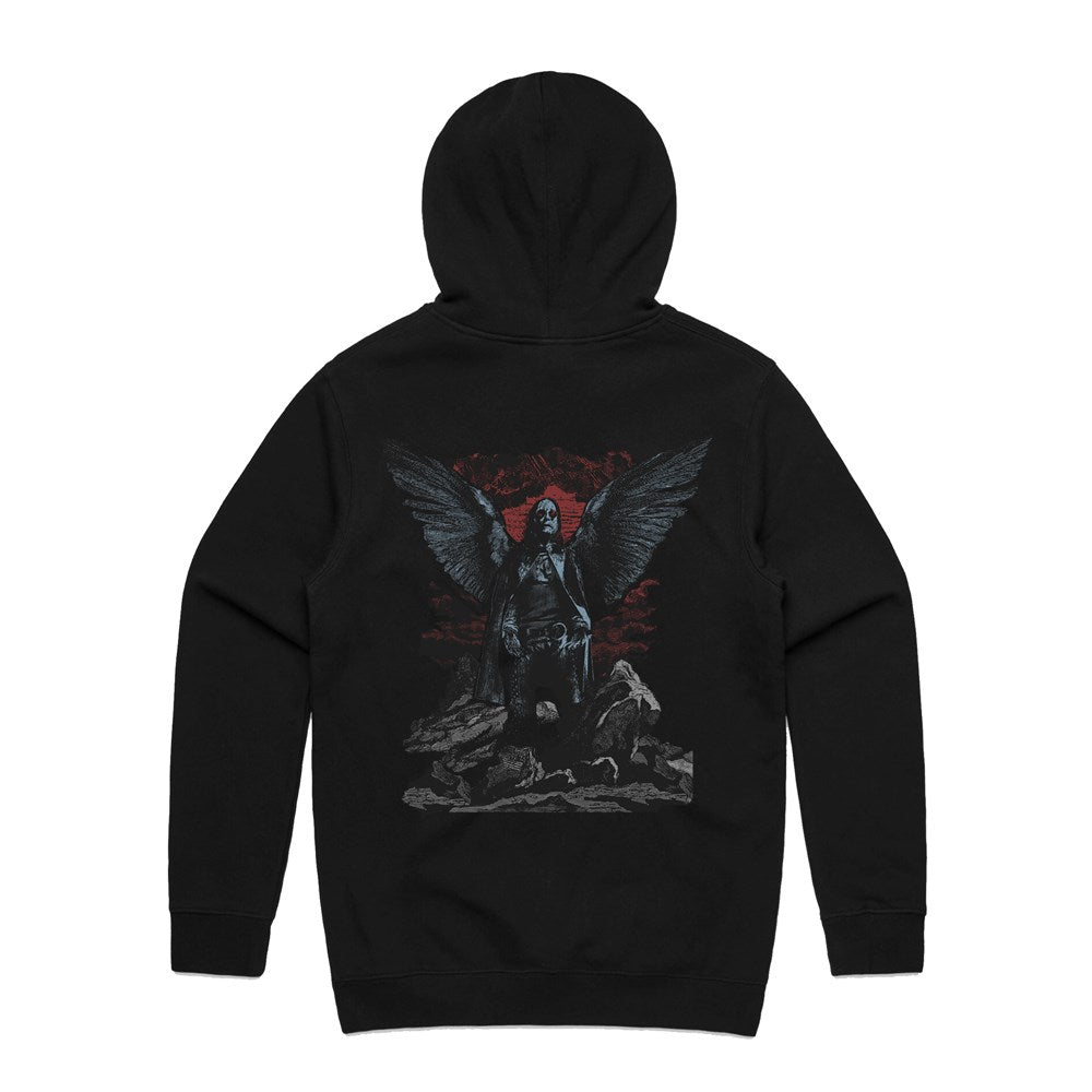 Ozzy Ozbourne - Angel Wings - Black Pullover Hood