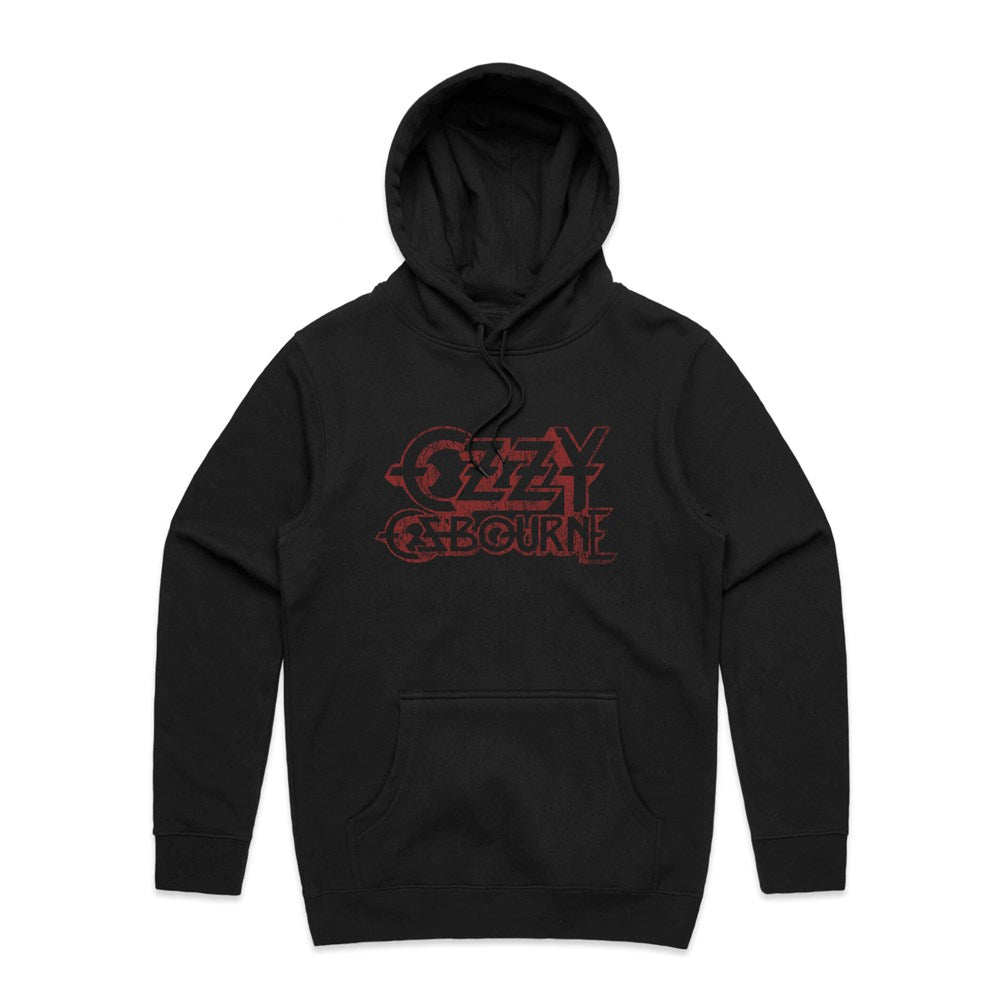 Ozzy Ozbourne - Angel Wings - Black Hoodie