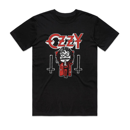 Ozzy Ozbourne - Ozzy Lil Man - Black T-shirt