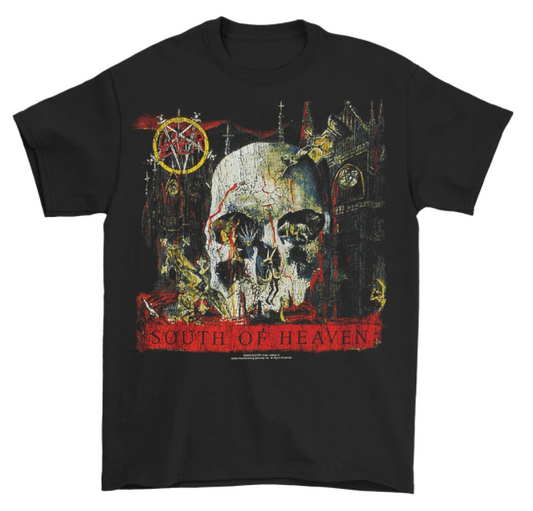 Slayer - South Of Heaven - Black T-shirt