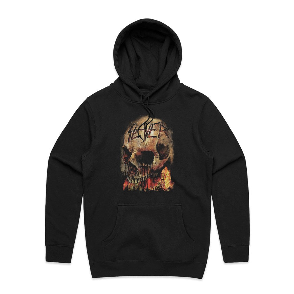 Slayer - Fire Skull - Black Hoodie