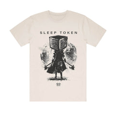 Sleep Token - Axe Samauri - Ecru T-shirt