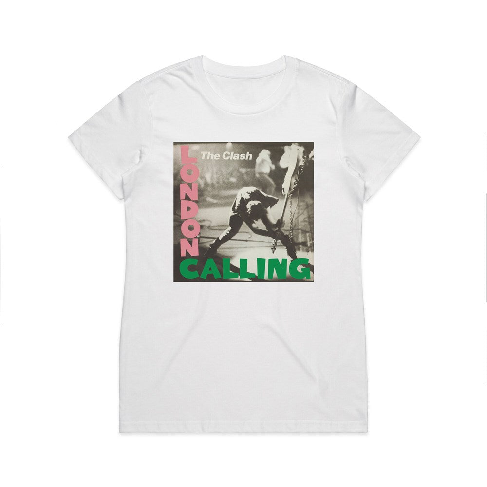 The Clash - London Calling Women's White T-shirt