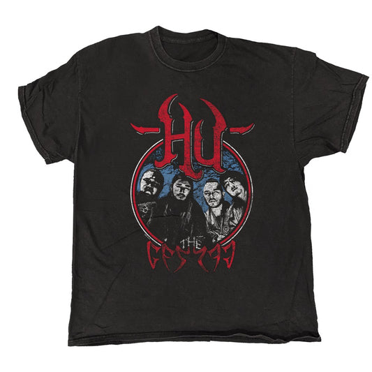 The Hu - Band - Vintage Wash T-shirt Black
