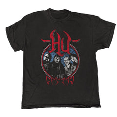 The Hu - Band - Black Vintage T-shirt